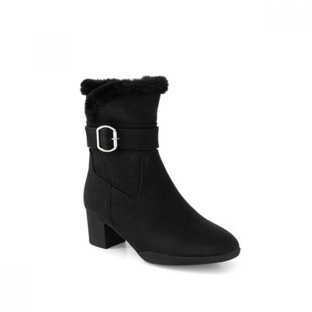 Tandy Women S Fur bootS J1560 Black 225