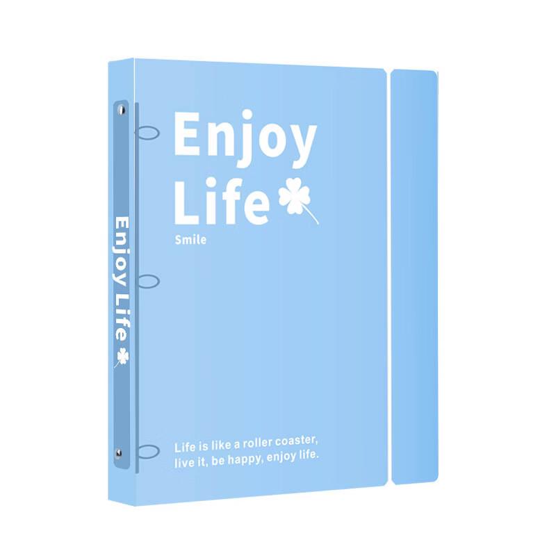A4 Transparent Loose-Leaf File Folder