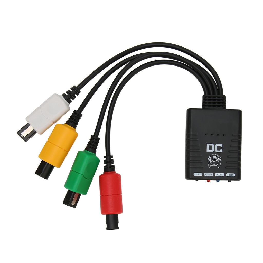 Wireless Controller Adapter 4 Player Bluetooth Controller Converter for Sega DC Console for PS5 for 