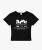 Aleubenkeulleob Arvn Multi-Logo Icon Women'S Slim Fit Short Sleeve T-Shirt