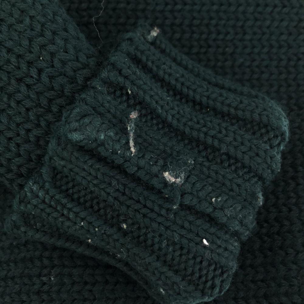 POLO RALPH LAUREN 90s Wool Old Logo embroidery Long sleeve sweater L knit Men's Used