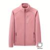 Fleece Jacket Casual Fleece Jacket Stand-up Collar Thickened Cardigan Sports Outdoor Sweater Warm Thickened Warm