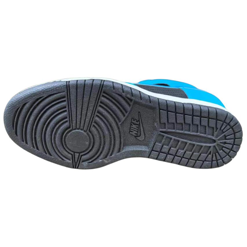 Nike Dámské tenisky Dunk Sky High Essential Black Blue Lacquer Světle modrý lak Bílý 644877-009