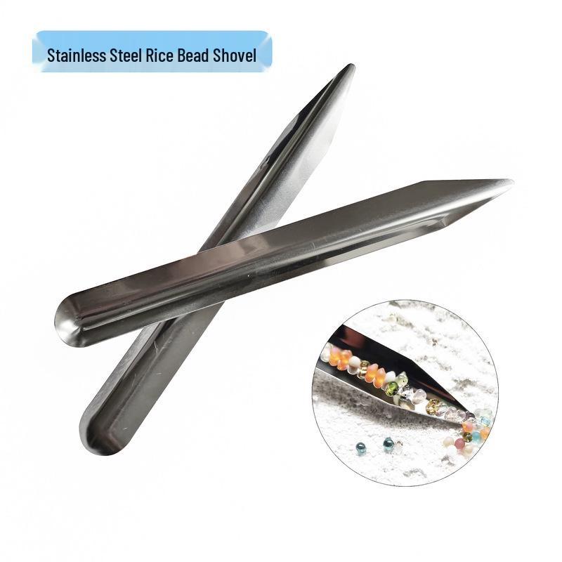 Stainless Steel Pearl & Bead Shovel - DIY Jewelry & Craft Tool