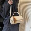 Crossbody Bag For Women Pu Leather Small Square Handbag With Magnetic Closure For Daily Use