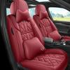 Faux Leather Car Seat Covers for Bluebird Sylphy Classic, Qashqai, Tiida Sun