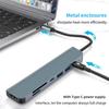 Hub USB-C Multi-Port HDMI Ultra 4K: Dock di espansione 7-in-1 da Type-C a HDMI con splitter USB 3.0.