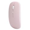 Mouse Pink Wireless Bluetooth 5.0 2‑Mode Silent Laptop Computer Accessories 2.4GHZ