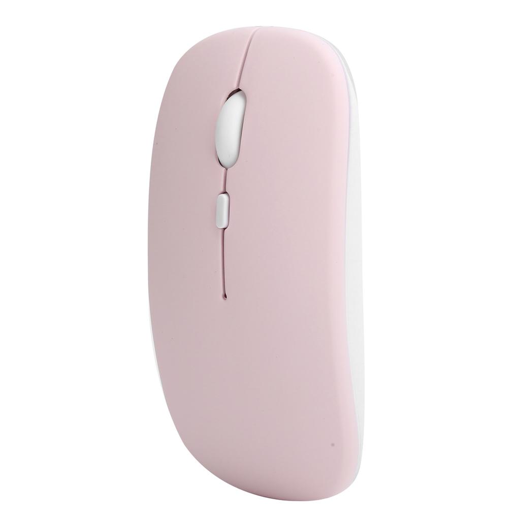 Mouse Pink Wireless Bluetooth 5.0 2‑Mode Silent Laptop Computer Accessories 2.4GHZ