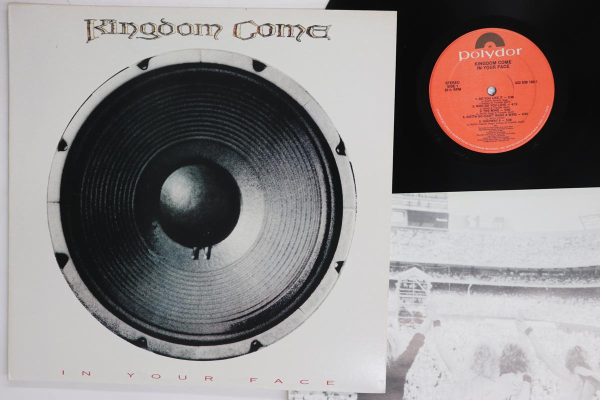 Виниловая пластинка KINGDOM COME  In Your Face 4228391921 POLYDOR 1989 США Металл Б/у