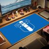 Wisa Pock Mauspad Großes Gaming Tischkissen Rutschfest Laptop Tablet Großes Mauspade XXL Matte Mini PC Spielmatte Mit Verriegelter Kante