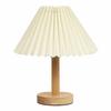 Art Atmosphere Nordic Pleated Table Lamp Home Decoration LED Desk Lamp  Card Seat