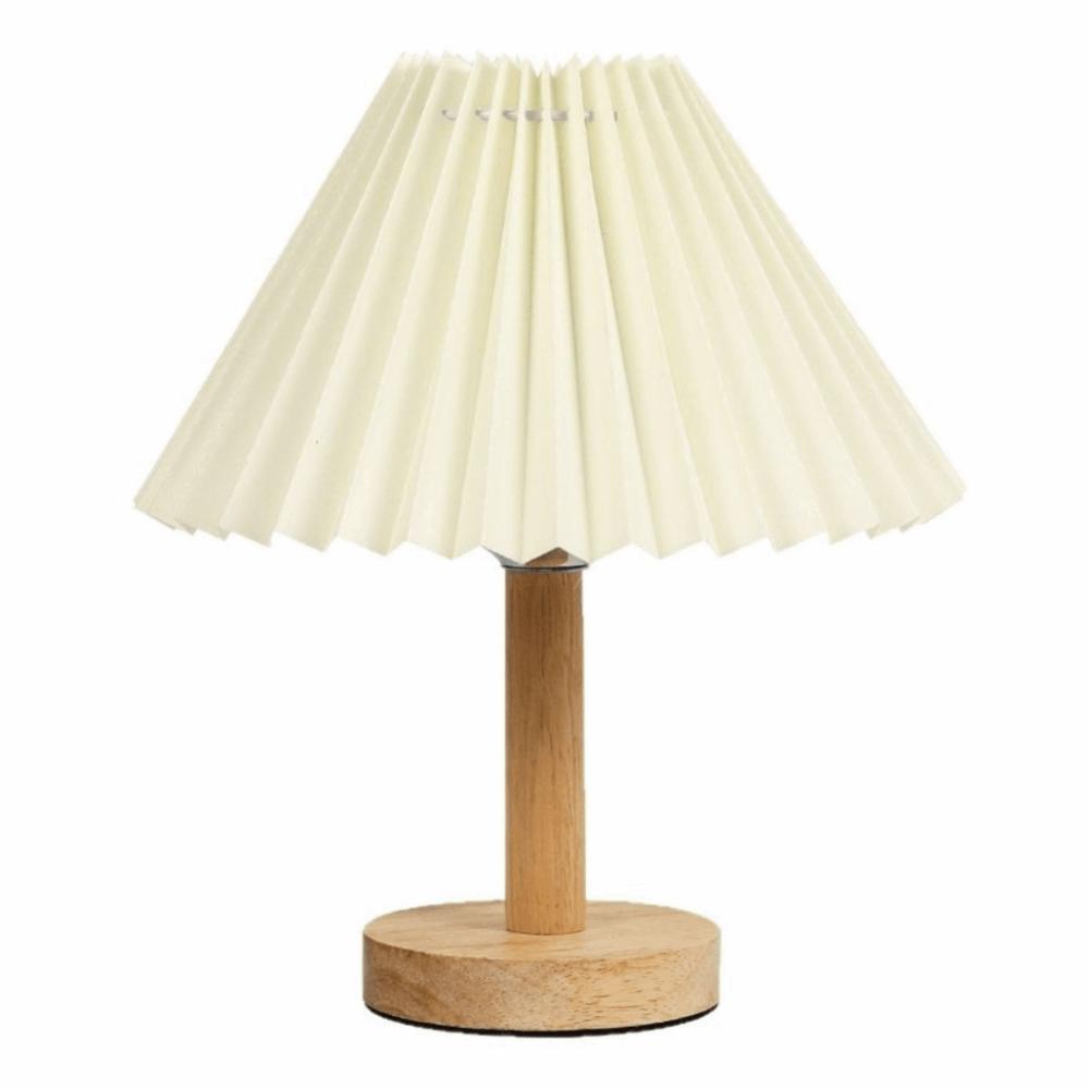 

Modern Nordic Pleated Table Lamp Home Decoration LED Desk Lamp Bedside Night Light Coffee Shop Warm Color