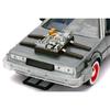 Back to the Future Part III Jada Toys Metals 1/24 Scale Diecast Car Time Machine Delorean with Light-Up