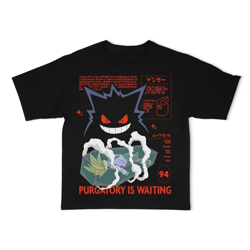 

GENGAR Graphic Tee Unisex Short Sleeve Shirt S-5XL Unisex T-Shirt XL