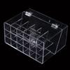 Scatola per legature dentali a 18 fori, supporto per legature ortodontiche in acrilico, forniture per odontoiatria