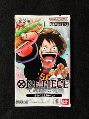 ONE PIECE Card Game Strongest 3 Brothers Pack Saikyo Jump Sealed Japan Fs