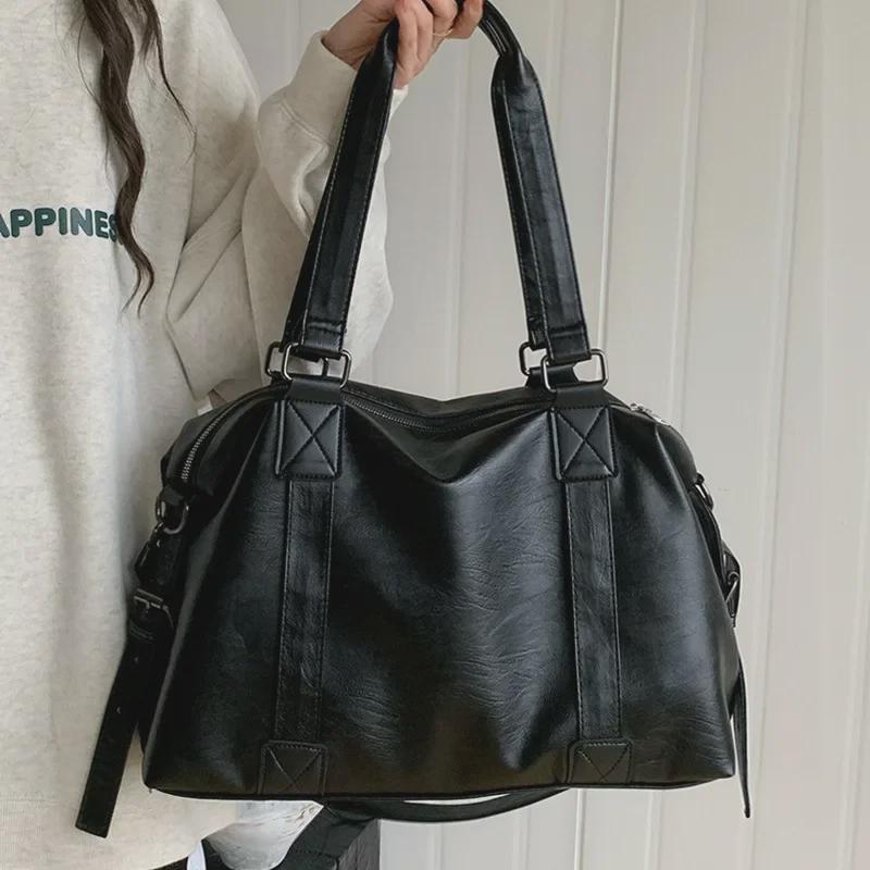 Lightweight Women's Travel Tote: Large Capacity Hand Luggage for Short Business Trips and Storage