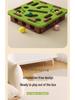 Cat Maze Toy: Educational Self-Entertainment Box with Teaser Bell Ball for Kittens and Young Cats