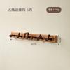 Musical Note Wall Hook, Solid Wood Entryway Coat Rack with Key Holder, Space-Saving Door Hanger for Hats,Bags and Home Decor
