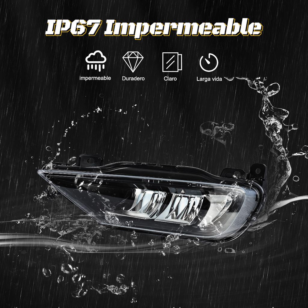 LED Fog Lamp For Volvo XC60 XC90 S90 V90 2018 2019 2020 2021-2025 Front Foglight Daytime Running Light DRL 31395865 31395866 12V