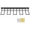 Iron Floating Tool Shelf Black Electric Drill Tools Shelf  Workshop Garage