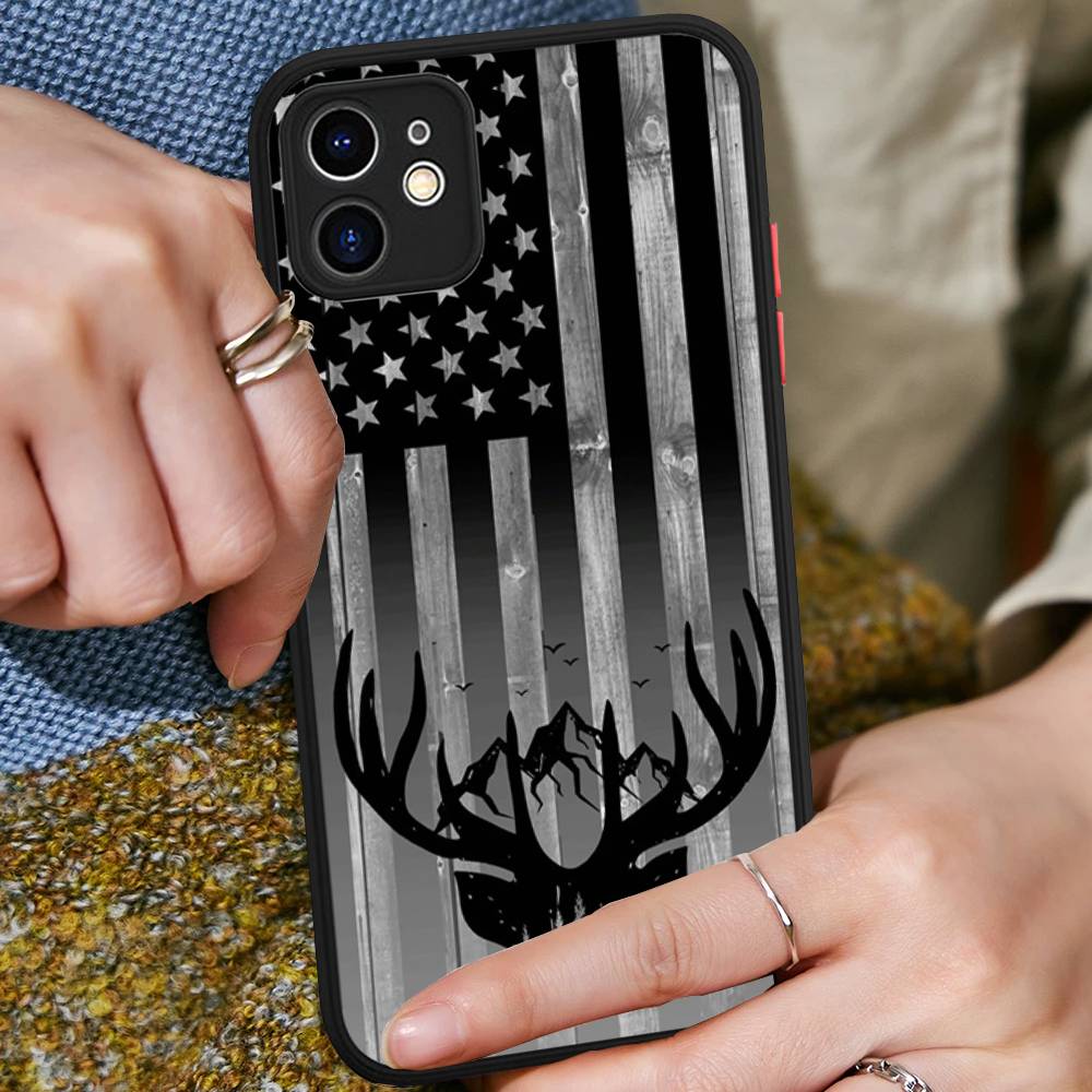 R-Realtrees Logo For IPhone 16 15 13 12 14 11 Pro Max X XS MAX Color Case Matte Silicone Phone Cover iphone X