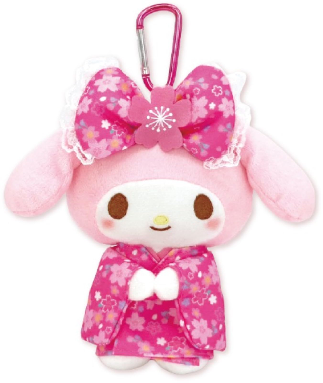 Nakajima Corporation Plush Eco Cherry Blossom My Bag, Kimono, Melody, 193605-24
