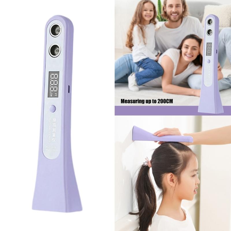 Handheld Electronic Meter Body Height Measuring Device with LED Display for Kids and Adults Easy to Use Home or School