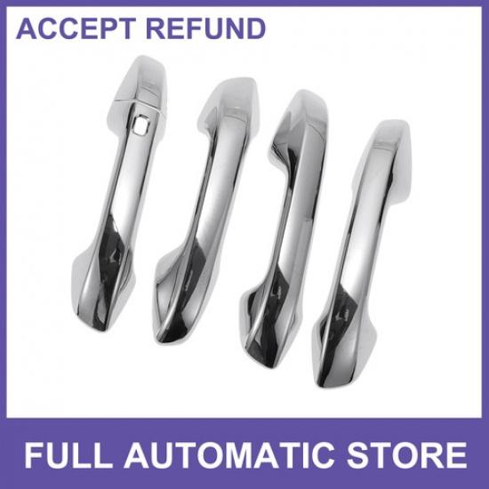 

Car Door Handle Cover Trim for KIA Seltos 19-23 Silver Tone
