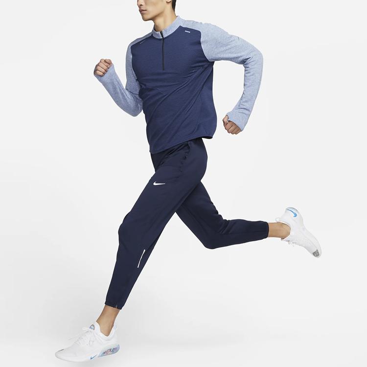 Мужская светоотражающая худи для бега с длинным рукавом и логотипом Nike Pinnacle — фото 4