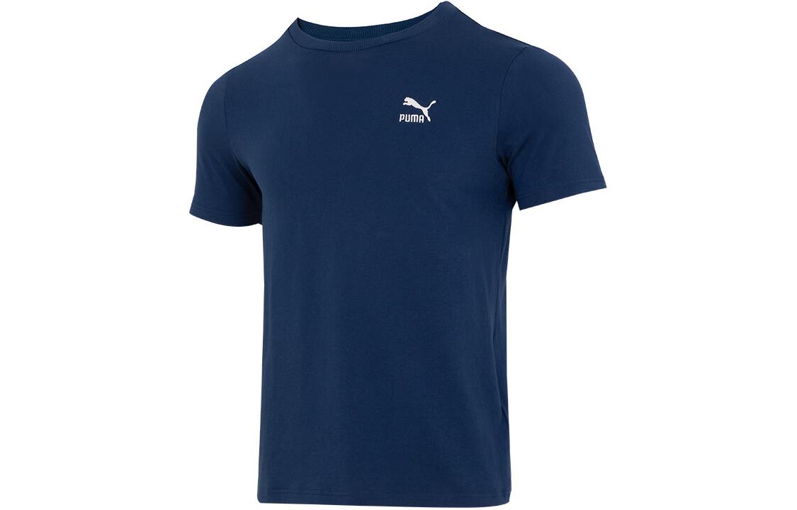 PUMA T Shirts Men s Blue Crew Neck Moderate 630353-15 M