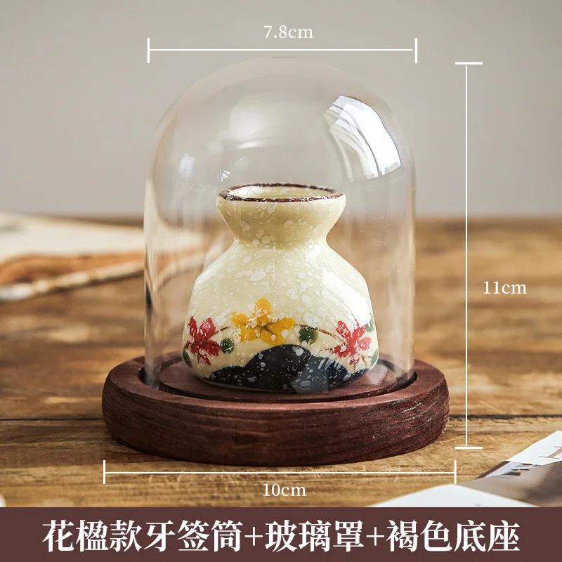 Personalizovaná krabička na párátka Domácí lehký luxusní keramický držák na párátka Kreativní hotelový catering Komerční nádobka na vatové tyčinky