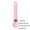 Metal Face Cream Applicator Spoon for Cosmetics and Masks, Short Handle