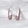 Colorful Geometric Elegant Rhinestone Earrings Perfect For Any Outfit