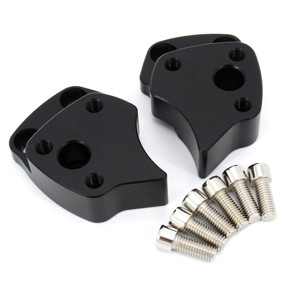 

2001 2002 2003 2004 2005 Для Yamaha FJR1300 FJR 1300 Мотоцикл Підйомники Керма Висота Вгору Адаптери Затискач 25мм Підйомники Керма чорний