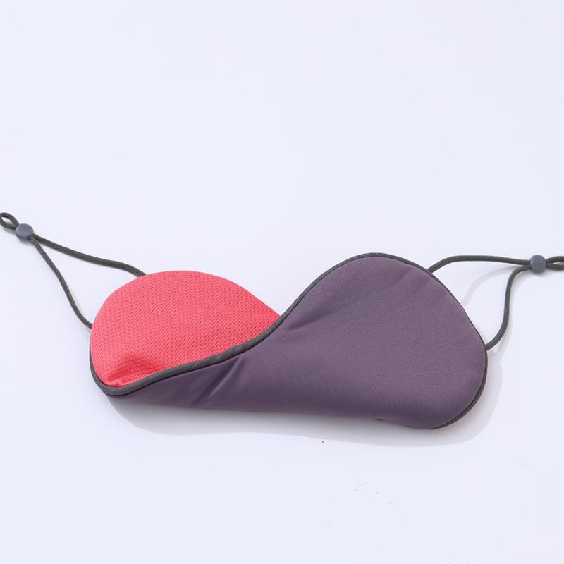 

Двусторонняя регулируемая маска для сна, затемняющая, дышащая, для взрослых, затеняющая, эластичная, для путешествий, для защиты глаз as the picture