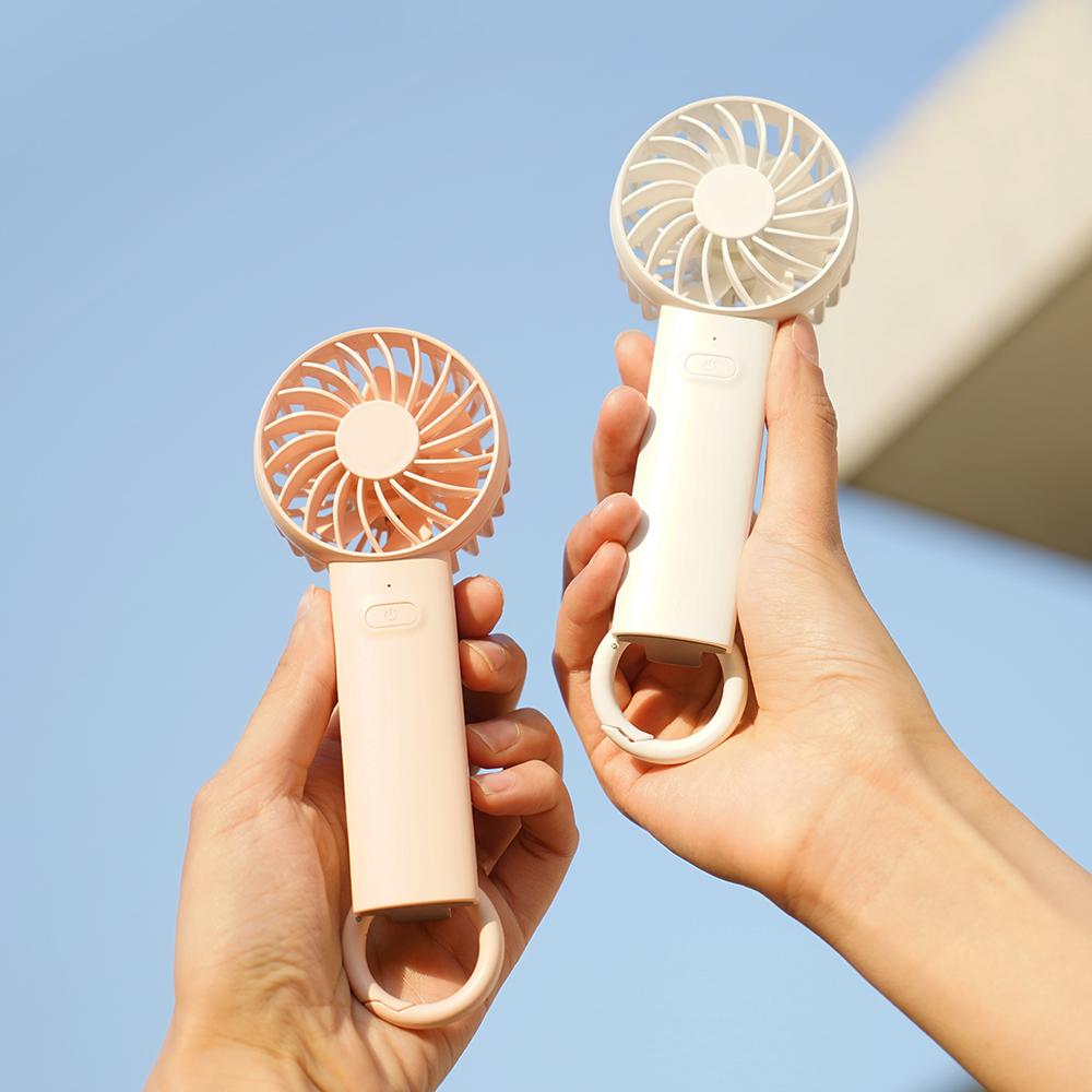 2025 Mini Handheld Desktop Dual-Purpose Fan Three-speed High Wind Adjustable Portable Handheld Fan For Indoor/outdoor Travel