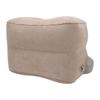 PVC Flocking Foot Rest Pillow Two Layer Reducing Fatigue Pillow Inflatable Foot Pillow  Office Use