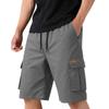 Men's Casual Cargo Shorts, Straight Leg Multi-Pocket, Athletic Shorts for Summer