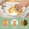 Durable Natural Bamboo Pot Brush Portable Kitchen Dish Washing Scrub