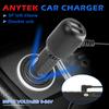 Hot Sale Car DVR Camera Charger Delicate Texture For Anytek Dashboard Cam 3.5 Meter 5V 3A Mini USB Car Charger with 2 USB Port