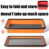 Solid Silicone Magnetic Screw Tray Collapsible Storage Box Portable Tool Holder Magnetic Parts Organizers For Mechanics