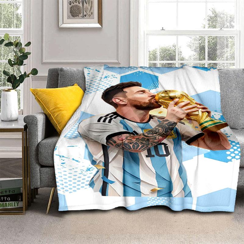 Argentina'S Victory Celebration Vibrant Artwork Blanket Soft And Comfortable Suitable For All Seasons Office Rest Blanket Air Conditioning Blanket