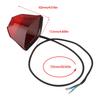 Motorcycle Safety Lighting Signal Brake Tail Light with High Efficiency Easy Installation for Improved Aesthetic Appeal