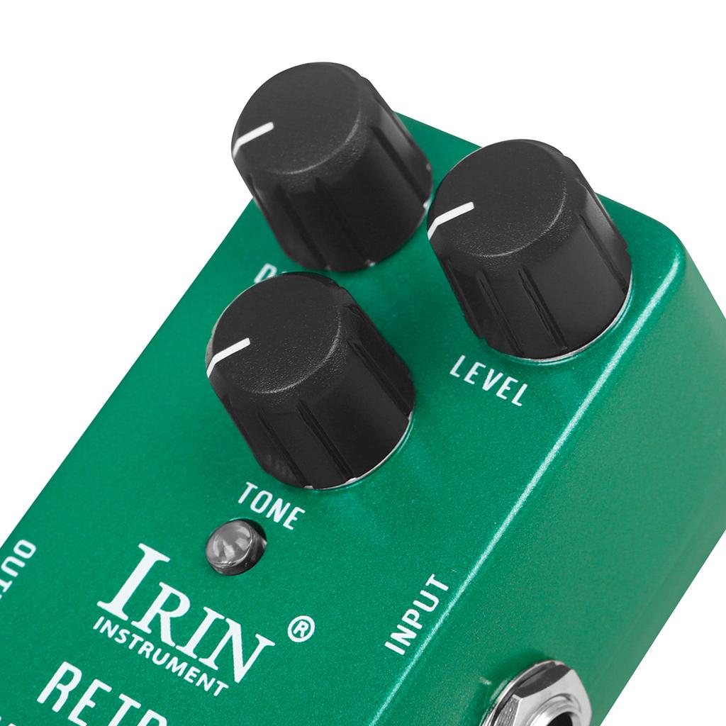 IRIN RS-01 Retro Overdrive Guitar Effects Pedal Overdrive Effects True Bypass Metal Shells Electric Guitar Pedal Accessories