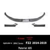 Front Lip for 2014-2019 BMW 2 Series F22/F23 M Sport Bumper