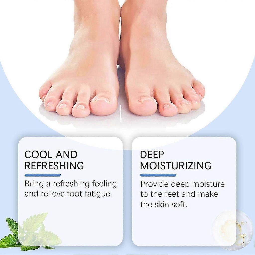 Oceaura Mint Cool Foot Cream Hydrating Repair Dry Rough Skin Relieve Feet Cool And Comfortable Foot Cream