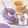 Silicone Makeup Brush Cleaning Bowl & Puff Storage Rack with Beauty Blender Drying Tool Set