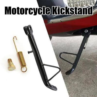 Universal Motorbike Adjustable Kickstand Side Stand Parking Foot Support Tripod Holder For Scooter Electric Dit Pit Bike O4q8